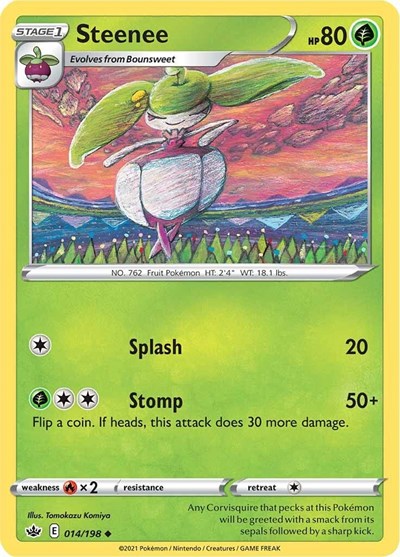 Steenee (SWSH06: Chilling Reign) Near Mint