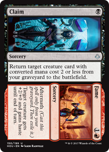 Claim to Fame (Hour of Devastation) Light Play Foil