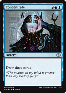 Concentrate (Duel Decks: Merfolk vs Goblins) Near Mint