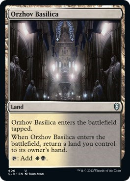 Orzhov Basilica (Commander Legends: Battle for Baldur's Gate) Light Play