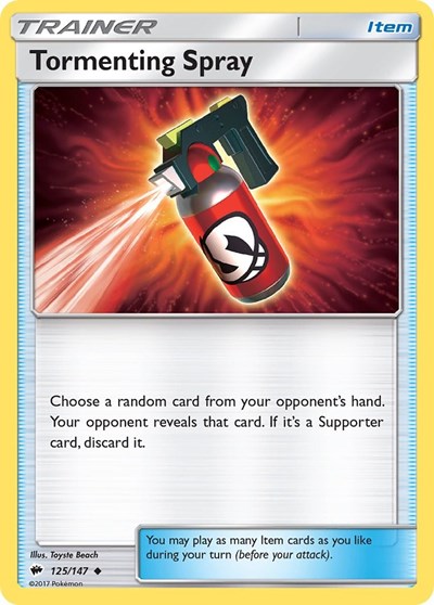 Tormenting Spray (SM - Burning Shadows) Near Mint