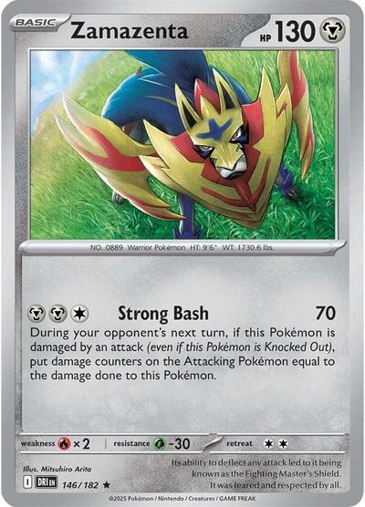 Zamazenta - 146 (SV10: Destined Rivals) Near Mint Holofoil