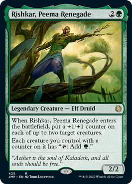 Rishkar, Peema Renegade (Jumpstart) Light Play