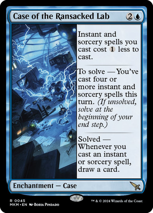 Case of the Ransacked Lab