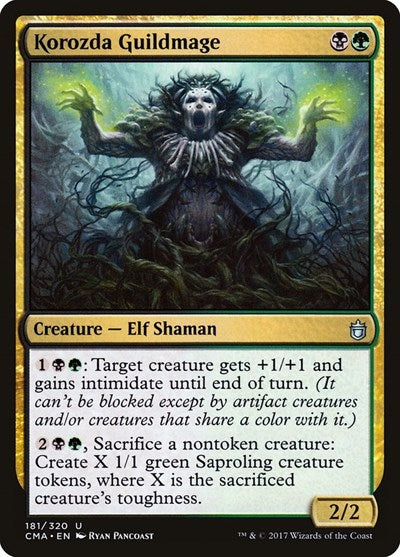 Korozda Guildmage (Commander Anthology) Light Play
