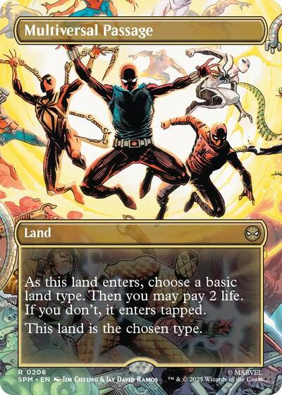Multiversal Passage (Borderless) (Marvel's Spider-Man) Near Mint