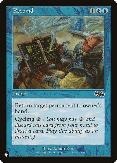 Rescind (The List) Near Mint