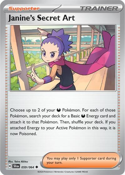 Janine's Secret Art - 059 (SV: Shrouded Fable) Near Mint