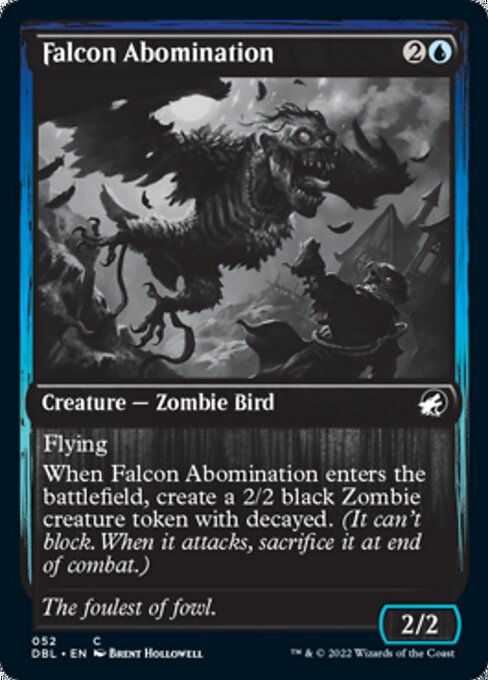 Falcon Abomination (Innistrad: Double Feature) Light Play