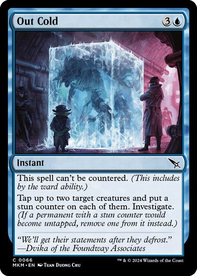 Out Cold (Murders at Karlov Manor) Light Play Foil