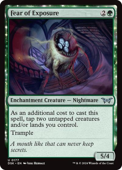 Fear of Exposure (Duskmourn: House of Horror) Near Mint