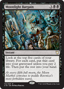 Moonlight Bargain (Commander 2018) Light Play