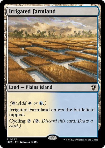 Irrigated Farmland (Commander: Murders at Karlov Manor) Light Play