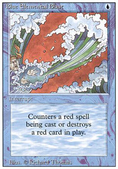 Blue Elemental Blast (Revised) Light Play