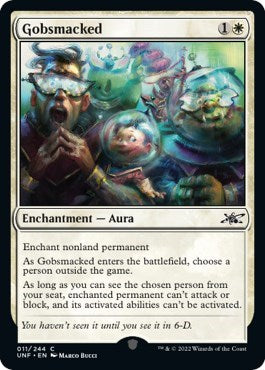 Gobsmacked (Unfinity) Light Play Foil