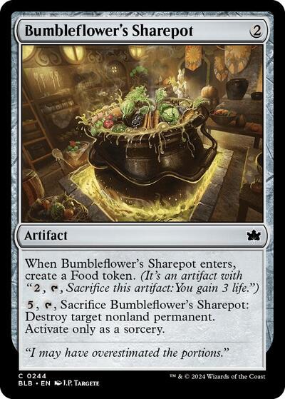 Bumbleflower's Sharepot (Bloomburrow) Near Mint Foil