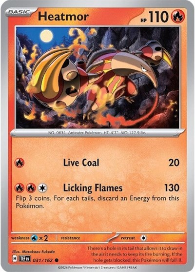 Heatmor (SV05: Temporal Forces) Near Mint