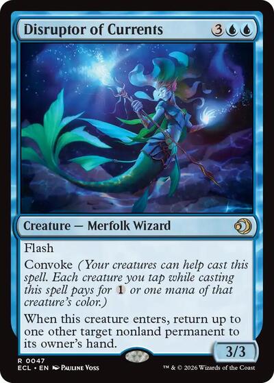 Disruptor of Currents (Lorwyn Eclipsed) Near Mint Foil