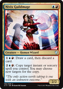 Nivix Guildmage (Commander 2017) Light Play