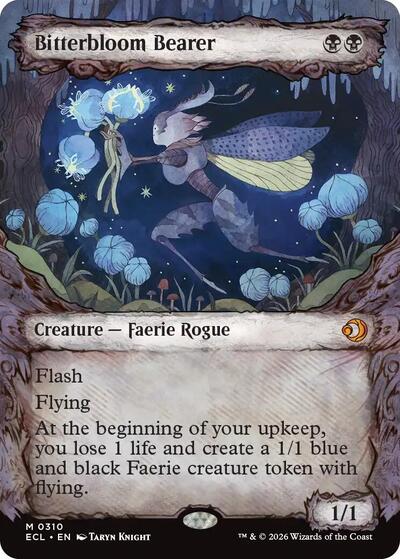 Bitterbloom Bearer (Showcase) (Lorwyn Eclipsed) Near Mint