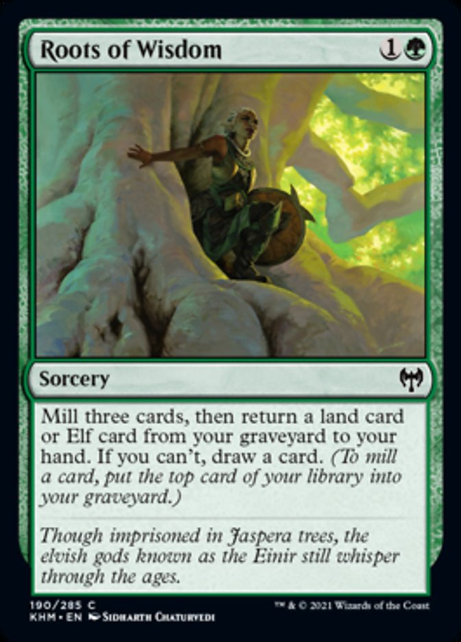 Roots of Wisdom (Kaldheim) Near Mint Foil