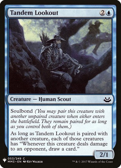 Tandem Lookout (Mystery Booster) Light Play