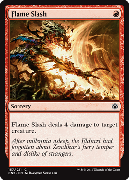 Flame Slash (Conspiracy: Take the Crown) Light Play