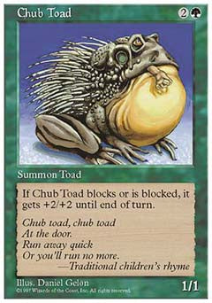 Chub Toad (5th Edition) Light Play