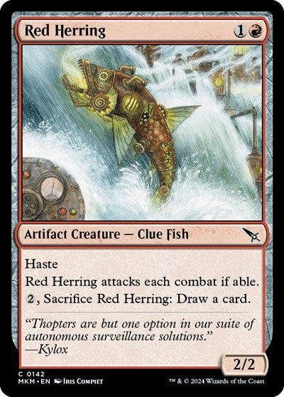 Red Herring (Murders at Karlov Manor) Light Play Foil