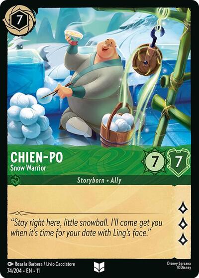 Chien-Po - Snow Warrior (Winterspell) Near Mint