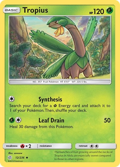 Tropius (SM - Cosmic Eclipse) Near Mint
