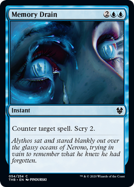 Memory Drain (Theros Beyond Death) Light Play Foil