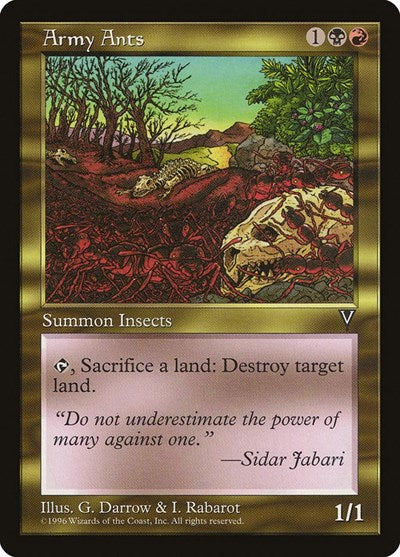 Army Ants (Visions) Light Play