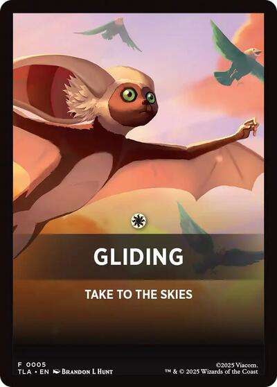 Gliding Theme Card (Avatar: The Last Airbender) Near Mint