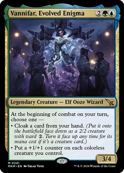 Vannifar, Evolved Enigma (Murders at Karlov Manor) Near Mint Foil