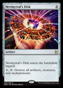 Nevinyrral's Disk (Eternal Masters) Light Play