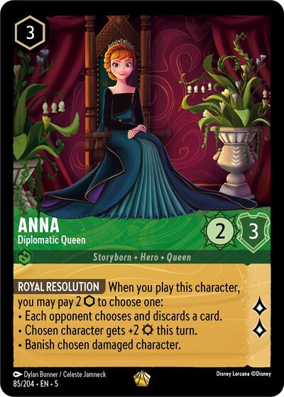 Anna - Diplomatic Queen (Shimmering Skies) Near Mint