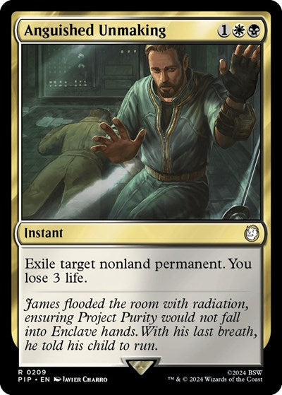 Anguished Unmaking (Universes Beyond: Fallout) Light Play Foil