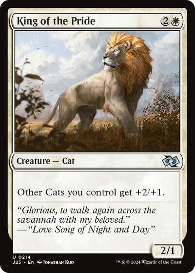 King of the Pride (Foundations Jumpstart) Near Mint