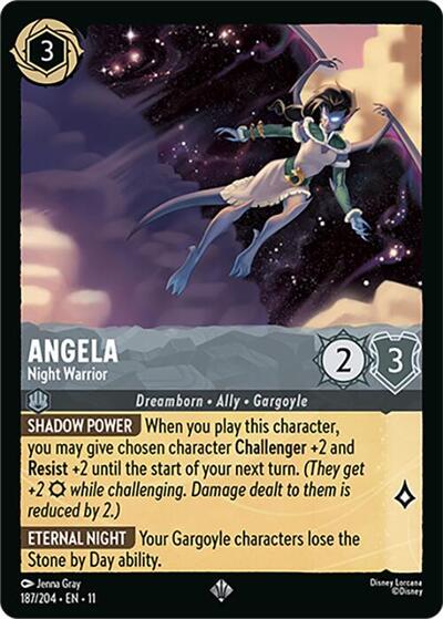Angela - Night Warrior (Winterspell) Near Mint