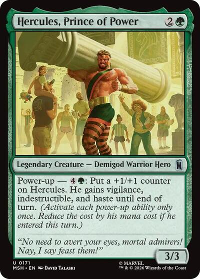 Hercules, Prince of Power (Marvel Super Heroes) Near Mint Foil
