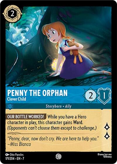 Penny the Orphan - Clever Child (Archazia's Island) Near Mint