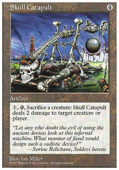 Skull Catapult (5th Edition) Light Play