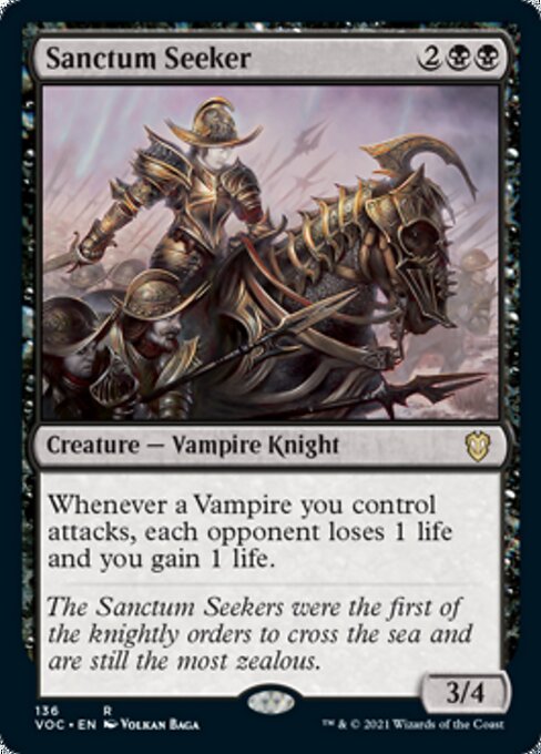 Sanctum Seeker (Commander 2021 Crimson Vow) Light Play