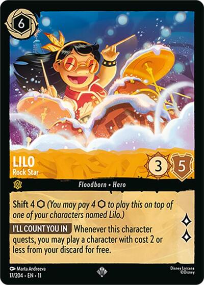Lilo - Rock Star (Winterspell) Near Mint