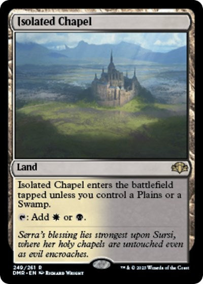 Isolated Chapel (Dominaria Remastered) Near Mint