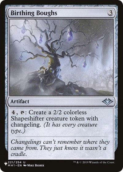 Birthing Boughs (The List) Light Play