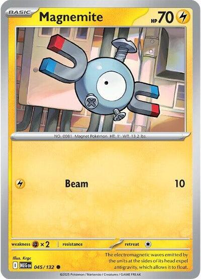 Magnemite (ME01: Mega Evolution) Near Mint