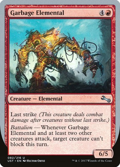 Garbage Elemental (F) (Unstable) Light Play