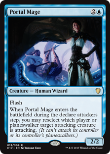 Portal Mage (Commander 2017) Light Play